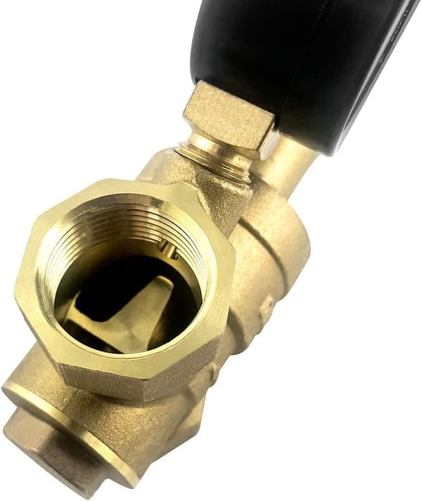 DN20 messing vandtryksregulator med justerbar trykreducerende ventil