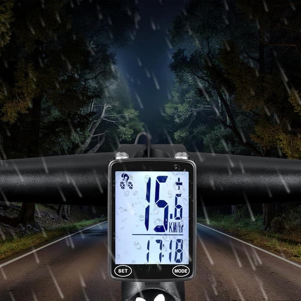 Cykelcomputer - Hastighedsmåler - Trådløs Cykelcomputer - Navigation