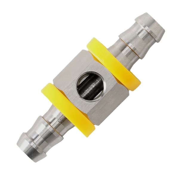 Universal Brændstoftryksmåler T-stykke, 3/8\" (9,5 mm) Rustfrit Stål Adapter (THB012)