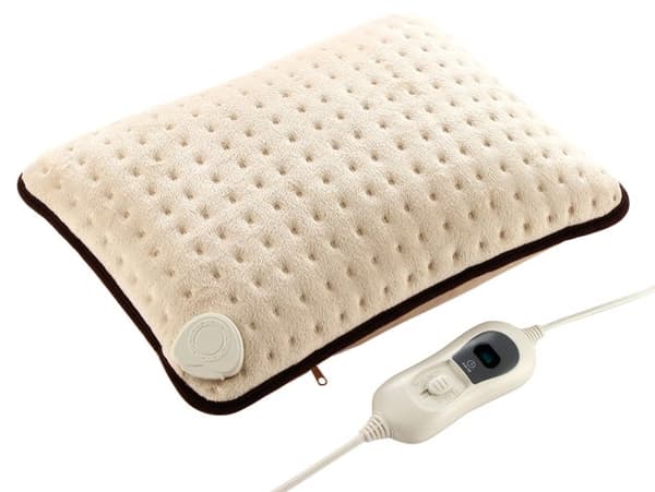 100W elektrisk värmedyna, beige ull