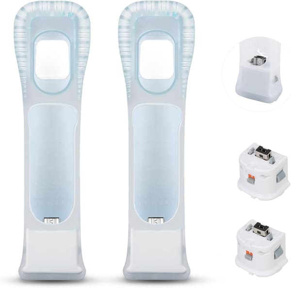 Wii Accelerator - Wii Controller Augmenter - Velegnet til Wii MotionPlus Motion Enhancer Controller Accelerator - 2-delt sæt