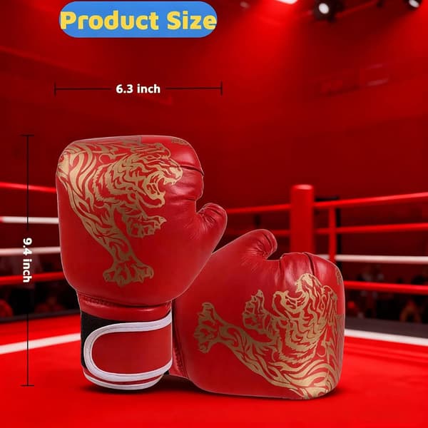 Boxhandskar för barn - Boxhandskar för barn - Röd - 6oz