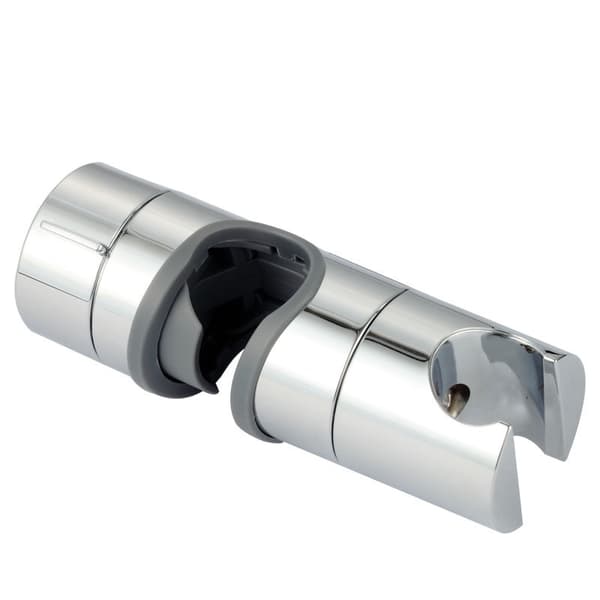 2-delad 19-25 mm justerbar ABS ersättningshandduschhållare, förkromad