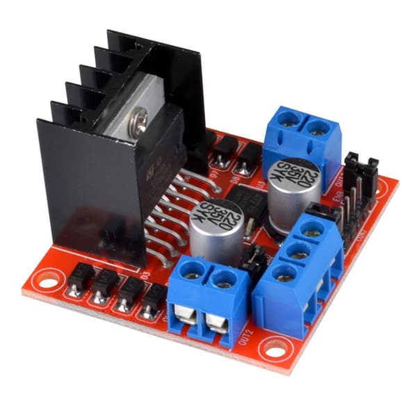Modulkort Mini Stepper Motor Drive Controller L298N H Dobbeltbro DC Stepper til Arduino Smart Car Robot