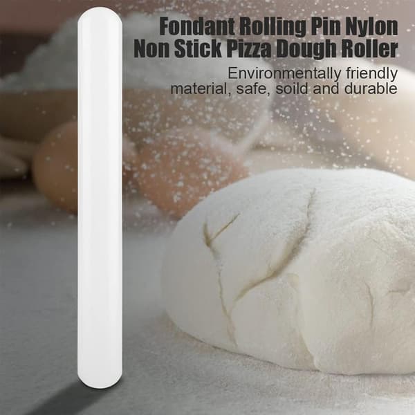 PP-material 33 cm x 2,5 cm non-stick för bakning Vit