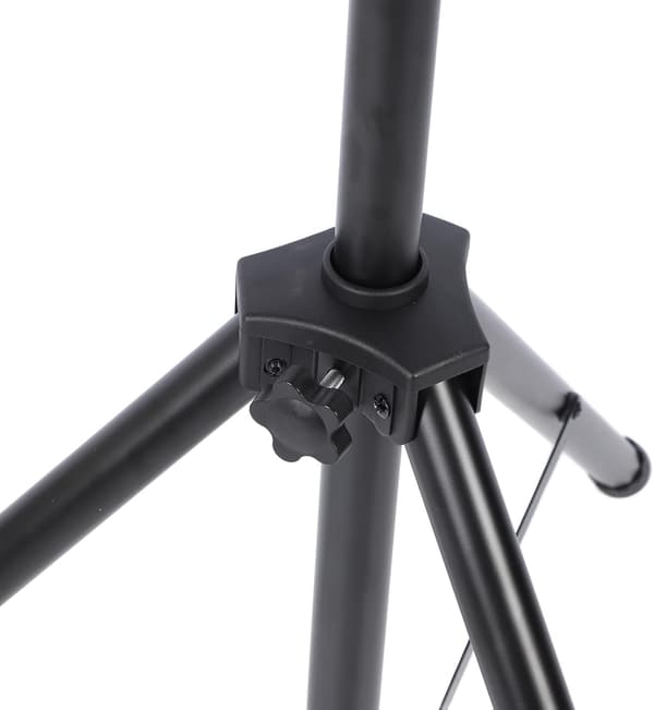 Bärbart, hopfällbart och utdragbart telefonstativ med justerbar selfiestick (1,7 m).