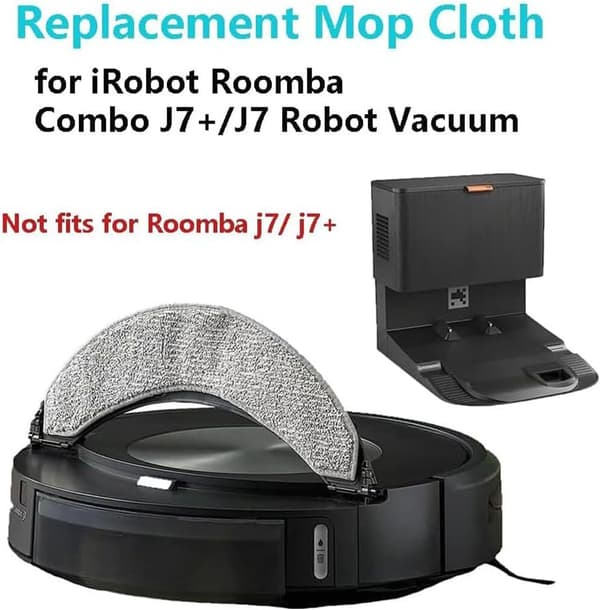 18 stk. reservedele til iRobot Roomba Combo J7+ /Plus robotstøvsuger