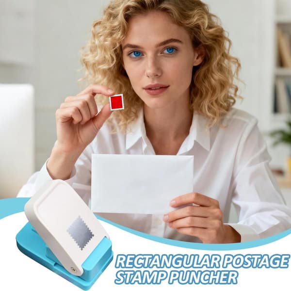 Rektangulær Stempelstanse – 2.6×2.1 cm – Hebel Promotion – Til Scrapbooking, DIY-kort & Håndværk