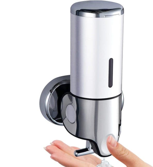 500 ml sæbedispenser, vægmonteret håndsæbedispenser, manuel køkkensæbedispenser, shampoodispenser