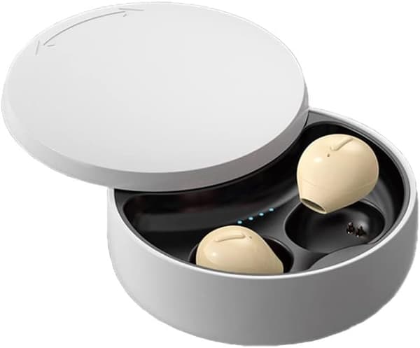 Mindste ørepropper Usynlige Bluetooth-ørepropper Mini trådløse ørepropper Diskret Bluetooth-øretelefon Lille skjult øreprop, til arbejdsbrug