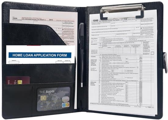Skrivemappe med clipboard - dokumentorganizer - sort - PU læder - A5 størrelse