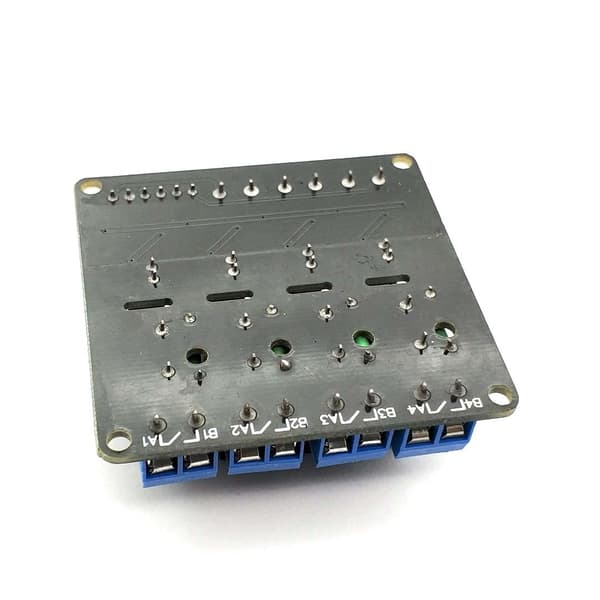 Lavniveauudløsning 4-vejs 5V Solid State Relæmodul SSR