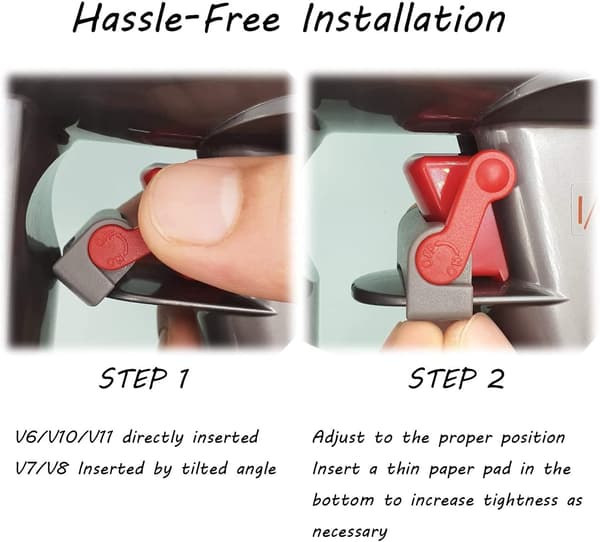 Mini Auto-Switch Power Button Trigger Lock til Dyson V7 V8 V10 Støvsuger