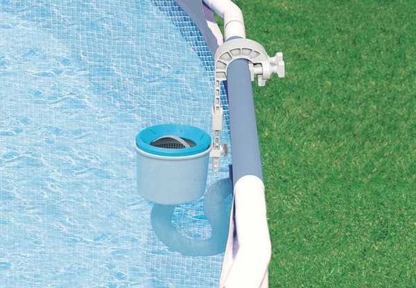 til Intex Deluxe Overfladeskimmer til selvbærende eller rørformede pools