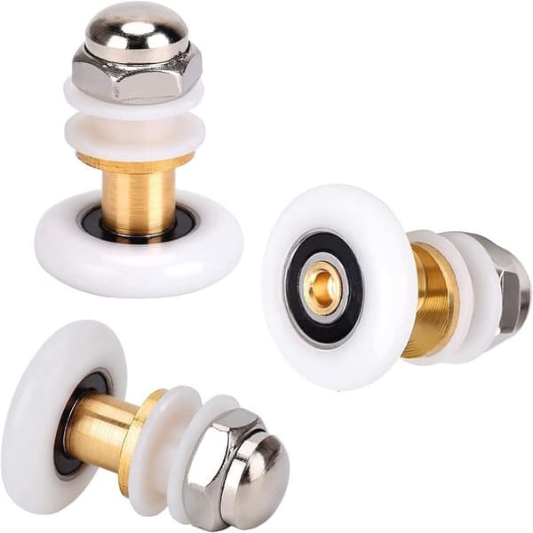 Reservedele til brusedørsruller - 8 stk. - 23 mm