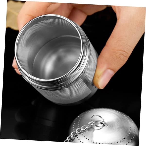 stykker Urtekugle i rustfrit stål Te-infuser i rustfrit stål Dovne te-infuserposer Te-infusere, Rustfrit stål