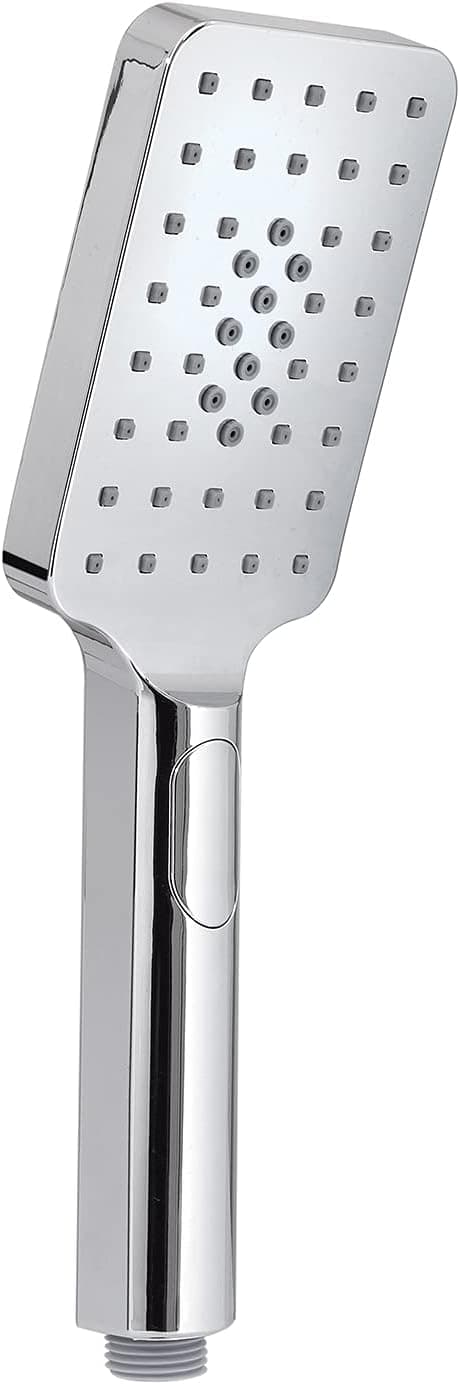 Forkromet ABS brusehoved – 5 x 8 x 25 cm