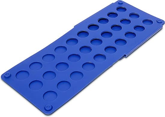 6 x stor vikbräda - vikbräda - blå - vika kläder - plast