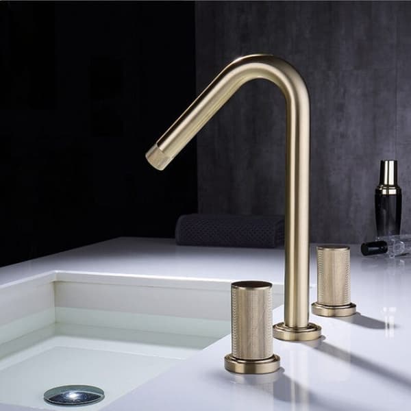 Premium 3/5-huls armatur, guld Ginho