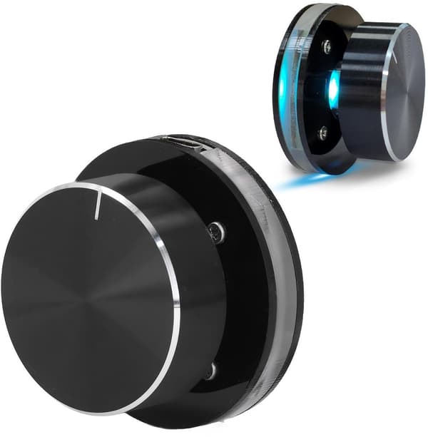 USB Volymkontroll med RGB-belysning för PC och Multimedia