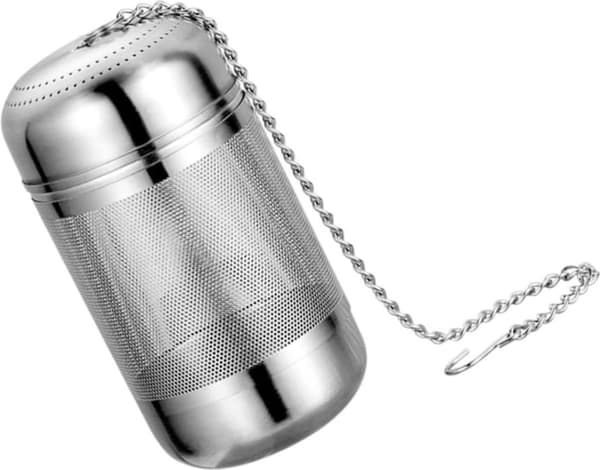 stykker Urtekugle i rustfrit stål Te-infuser i rustfrit stål Dovne te-infuserposer Te-infusere, Rustfrit stål