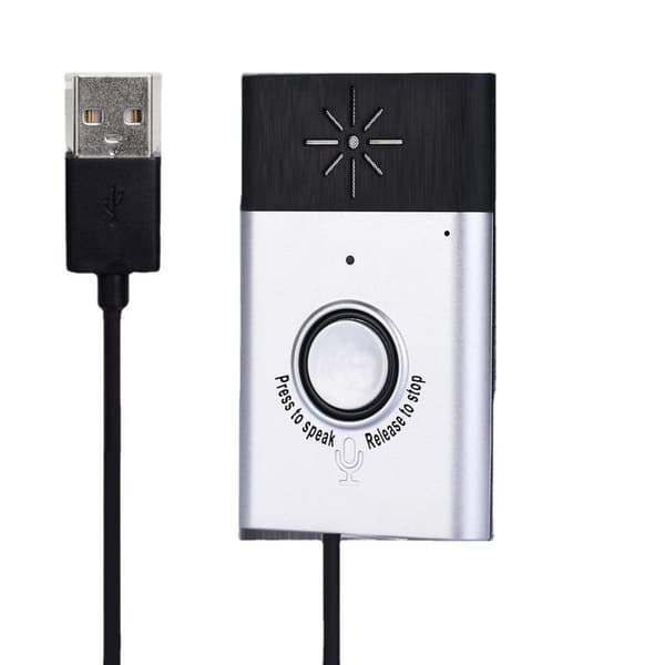 (2-pack) Bärbar trådlös röstintercom, inomhusdörrklocka, hemsäkerhetssystem, inomhus/utomhusintercom