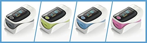 Fingertipspulsoximeter, hjertefrekvens, SPO2 - Farve: Grøn