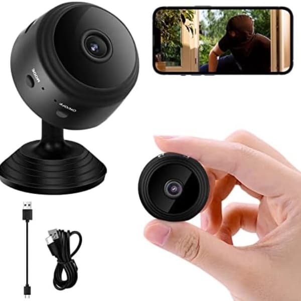 CCTV-kamerasystem - Trådlös Wifi-säkerhetskamera - Utomhus Wifi-säkerhetskamerasats - Svart