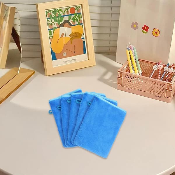 Mikrofiber Vaskeklude Bløde og Absorberende til Ansigt og Krop