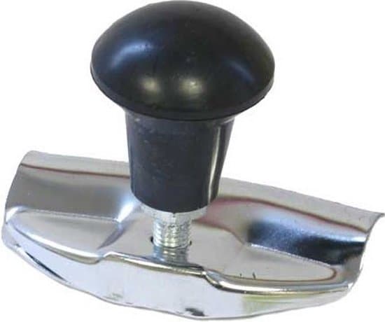 Rattknop - Metal - Krom - Universal