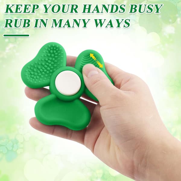 Clover Fidget Spinner - Dekompression - Snurrande Clover Fidget Spinner