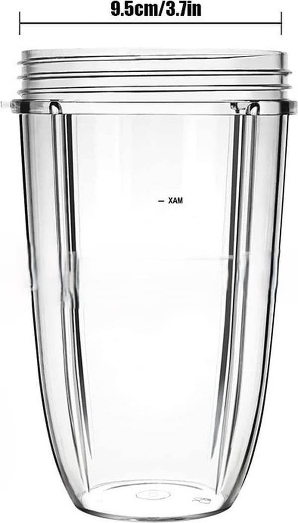 Juicer reservedele kop, til blender - Medium - 1 stk, erstatningskopper egnet til Nutribullet reservedele 24oz blenderkopper egnet til N