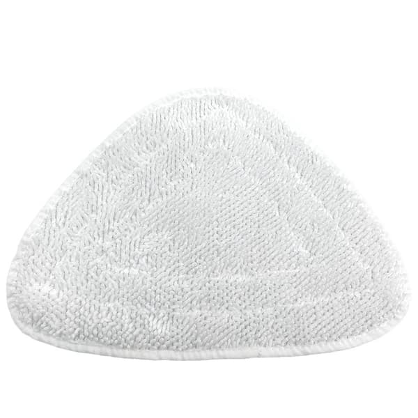 10 mikrofiber ångmoppdynor - för Vileda ångmoppdukar O-Cedar triangulära chenillefiberersättningsdynor - tvättbara och återanvändbara