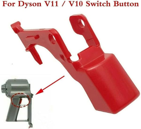 2 st extra stark avtryckarknapp för Dyson V11/V10 dammsugare