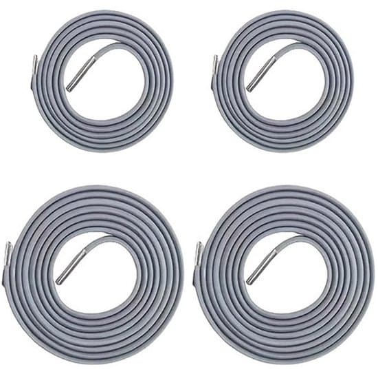 4-pack universella elastiska ersättningssnören - ersättningssnören för vilstolar - sensträngar - elastiska stolsremmar - Silver - 4-pack