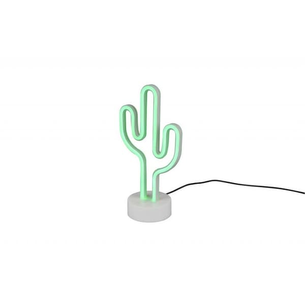 Sjov neon kaktus effektlampe