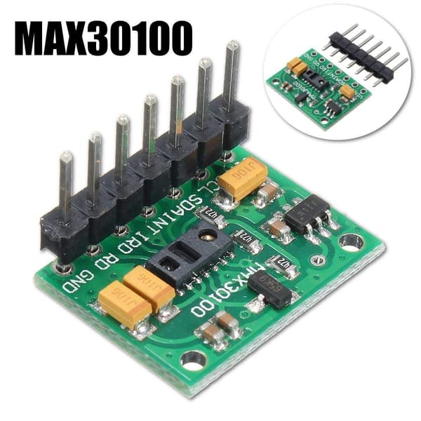 MAX30100 sykemittarin pulssianturimoduuli Arduinolle