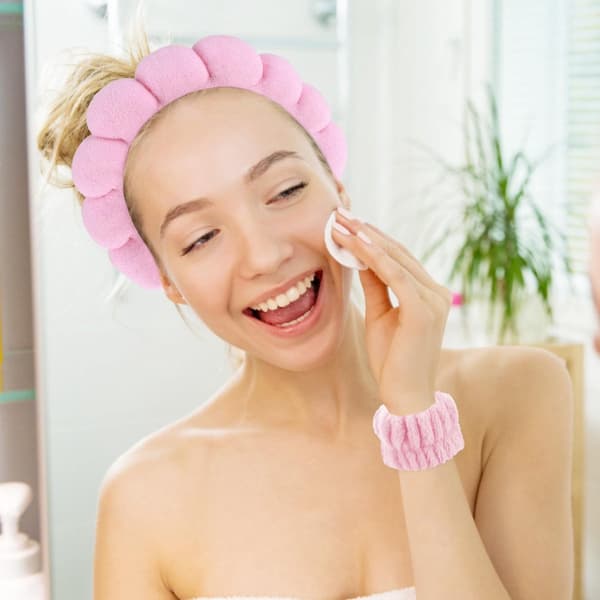 Allecto - Spa Hårbånd Sæt - Makeup Hårbånd - Blødt og