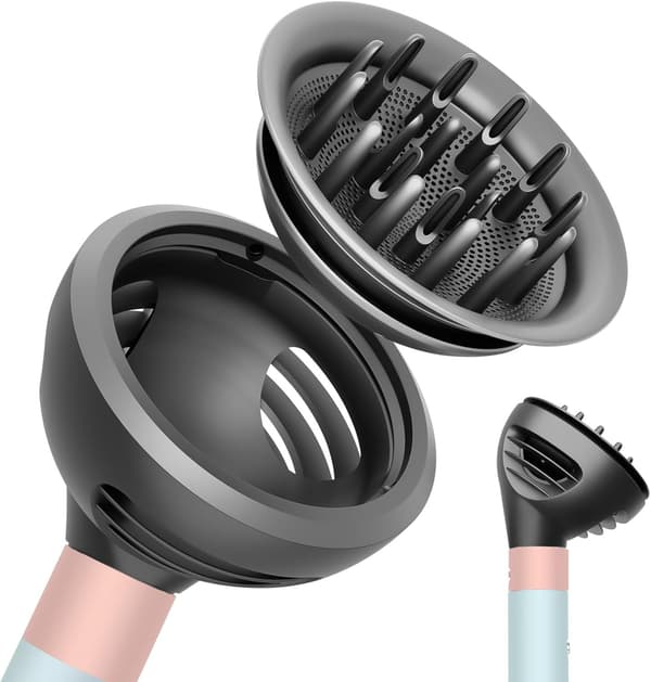 Velegnet til Dyson/HS01HS05 krøllejern - Dyse tilbehør - Diffuser adapter - Hårstyler - Dyse
