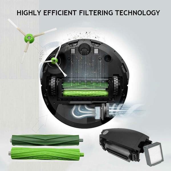 Reservedele til IRobot Roomba I7 I7+/i7 Plus E5 E6 støvsuger