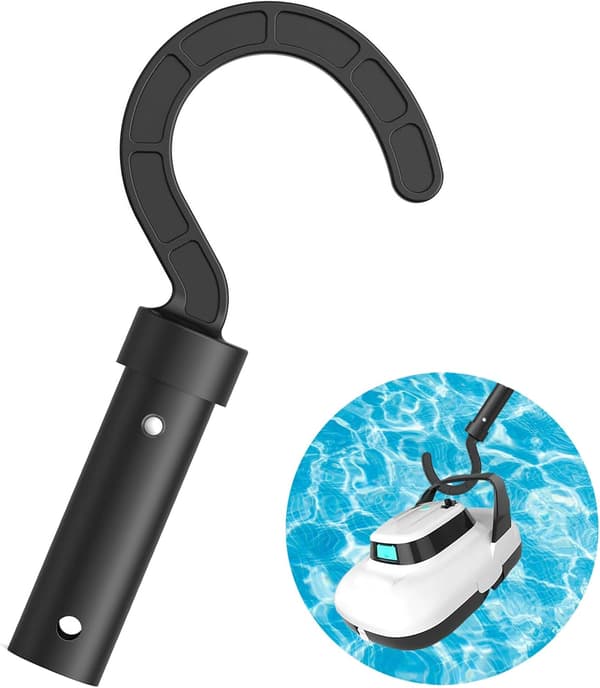 Delekrog til robotpoolrenser, poolrobotkrog, poolstangholder, poolstøvsugerkroge