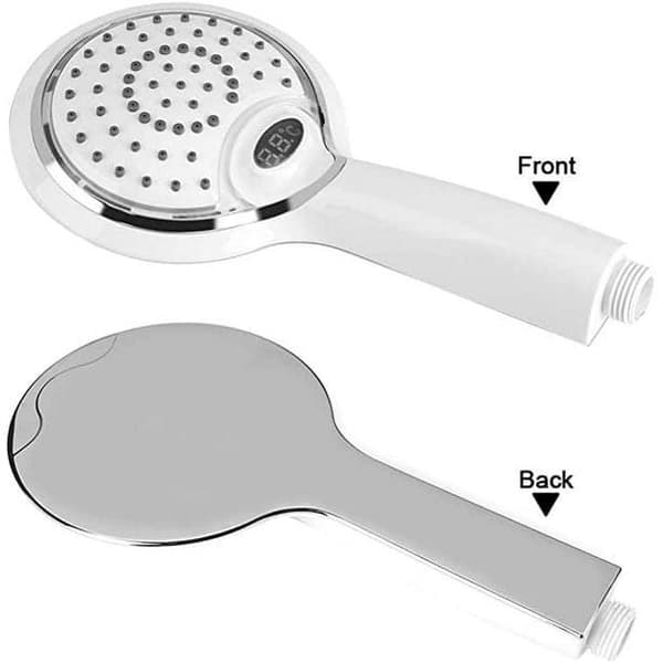 LED bruserhoved, LED håndbruserhoved, temperaturstyret LED bruserhoved, temperaturstyret bruserhoved