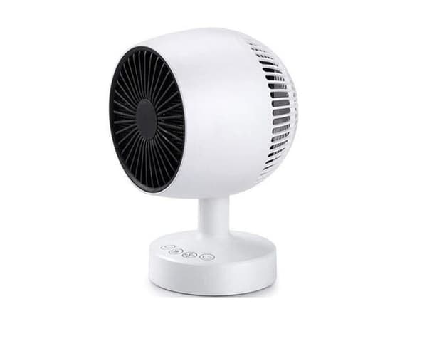 500W Hvid Varmeblæser