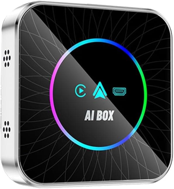 Trådlös CarPlay/Android 13 AI Box Bluetooth WiFi Android Auto Split-Screen-stöd för Android Auto-interaktion 2+16G