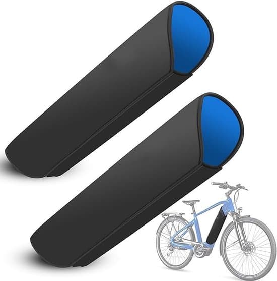 Solidchoice - Skyddsfodral för elcykelbatteri (2 delar)