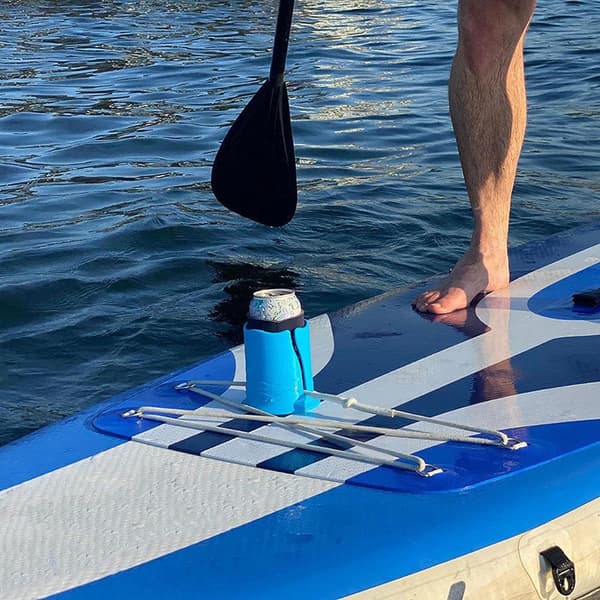 Jumbo flaskeholder til paddleboard og kajak (blå)