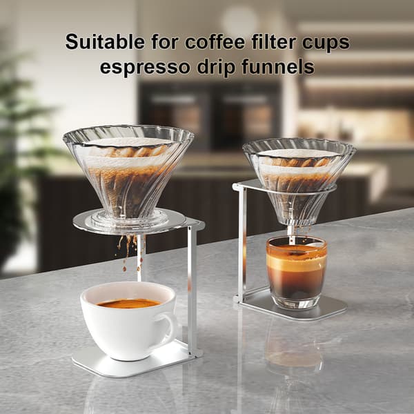 Sammenklappeligt espressomaskine-stativ i aluminium – tilbehør til espressomaskiner