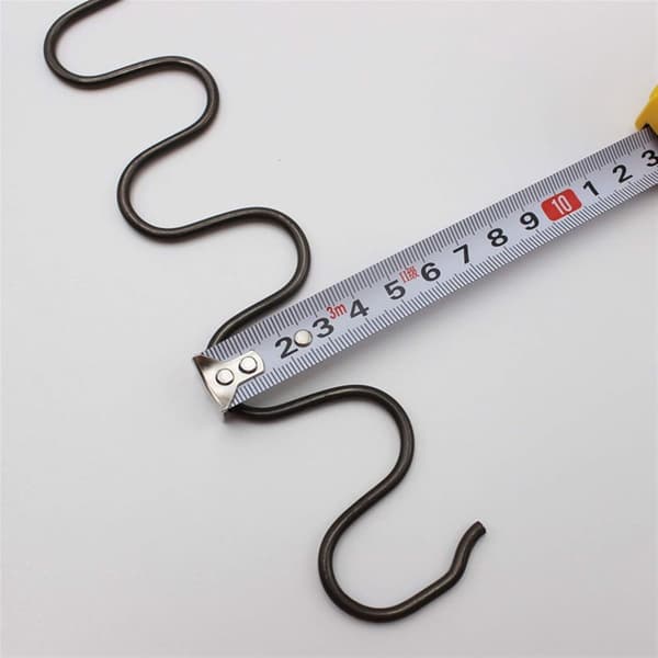 Kompressionsfjedersæt - Sofafjederclips - Møbelreparation - Rustfrit stål - 50 cm - Sølv