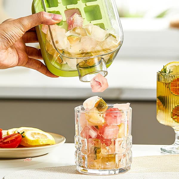 Isbitsform - ispress - isbitsmaskin för flaskor - koppar - vattenkokare - whisky - is - vattenflaskor - 800 ml - rosa