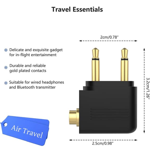 2-i-1 transceiver 5.4 trådløs flyadapter, C83Pro+B